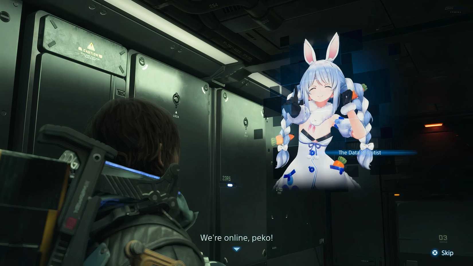 the data scientist usada pekora in death stranding 2