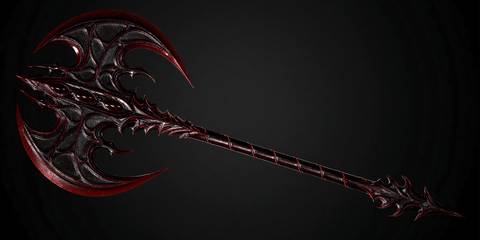 Blood Drinker Battleaxe mod