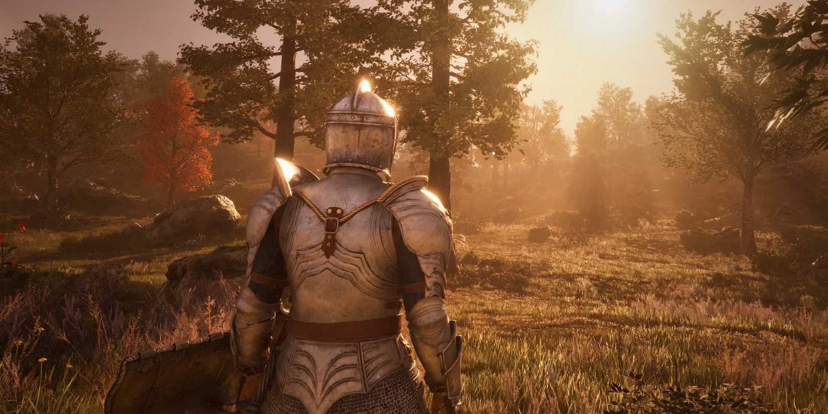 The Elder Scrolls IV Oblivion Remastered walking through forest TES4 gameplay screenshot