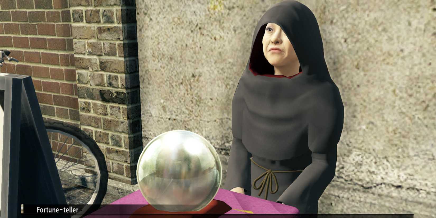 The Fortune-teller in Yakuza 0