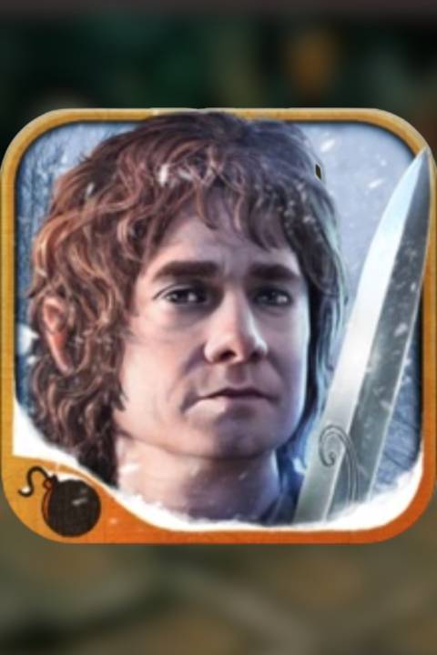 The Hobbit Kingdoms of Middle-earth video game cover art tag