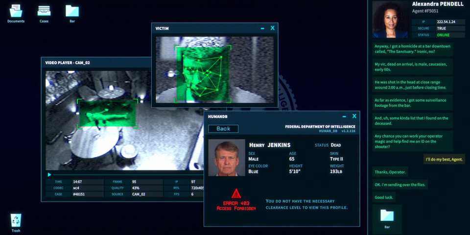 The Operator gameplay