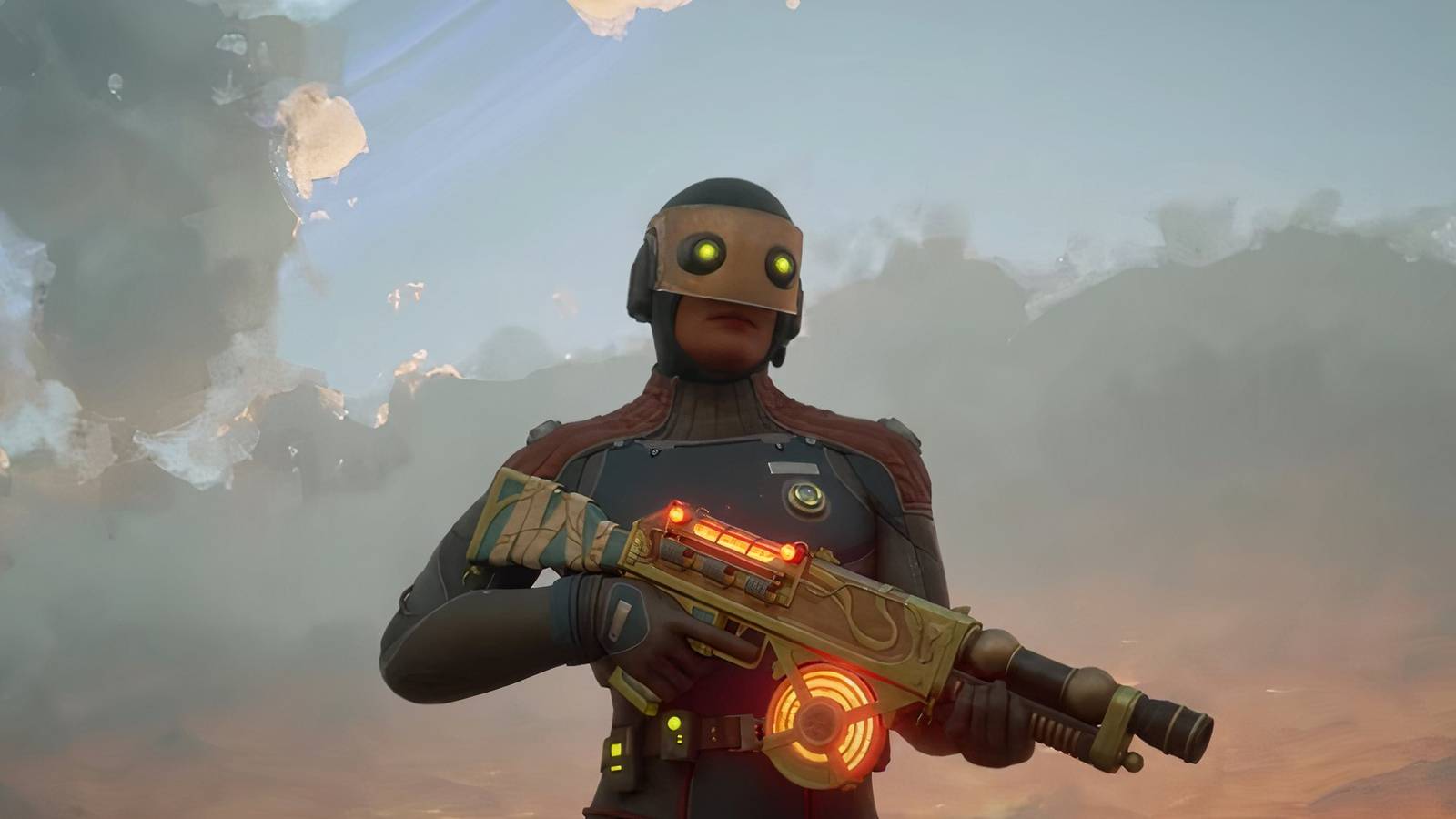 The Outer Worlds 2 Summer Game Fest 2025 Trailer Screenshot Player Character Holding Weapon