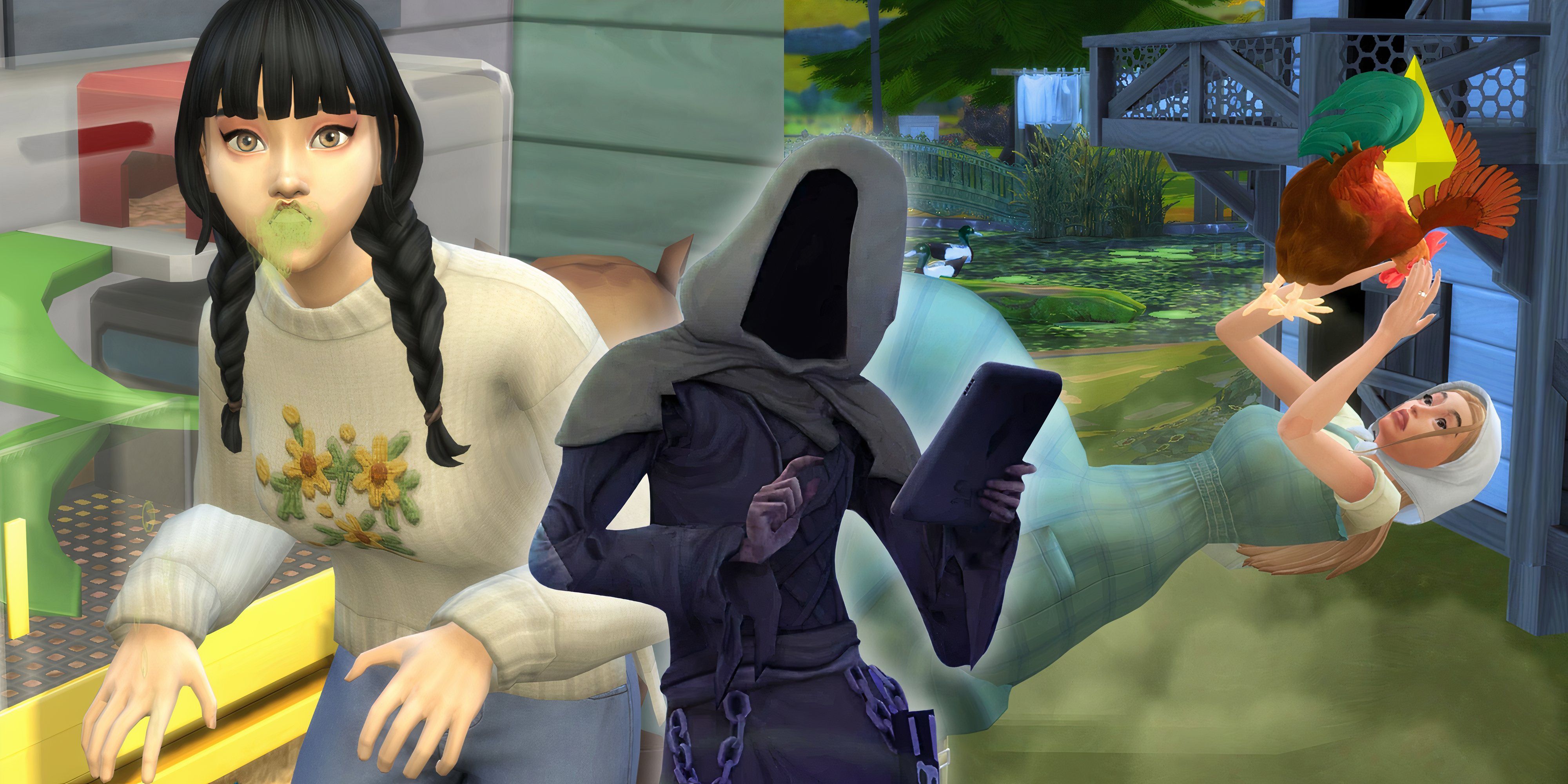 The Sims 4 Rarest Deaths rodent rabid fever and chicken attack