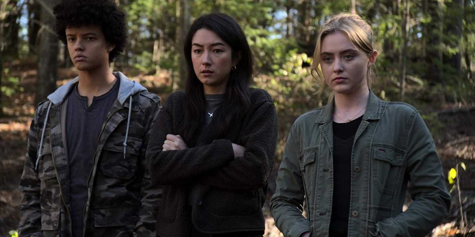 Will, Helena and Allie on The Society