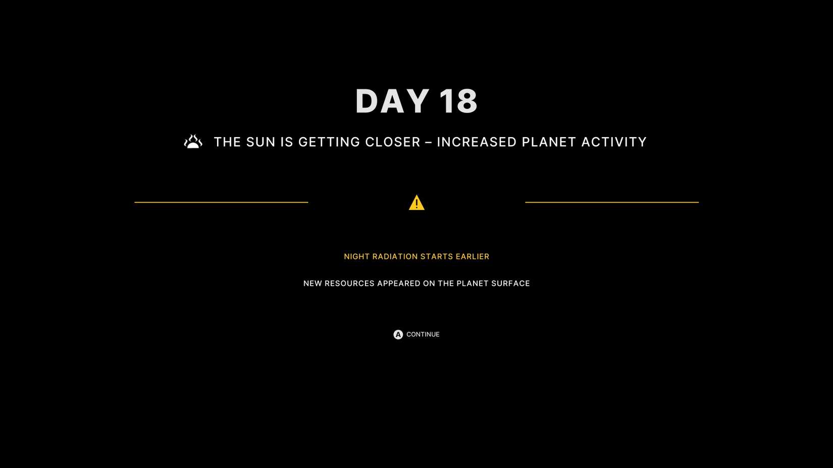 the sun is getting closer in the alters