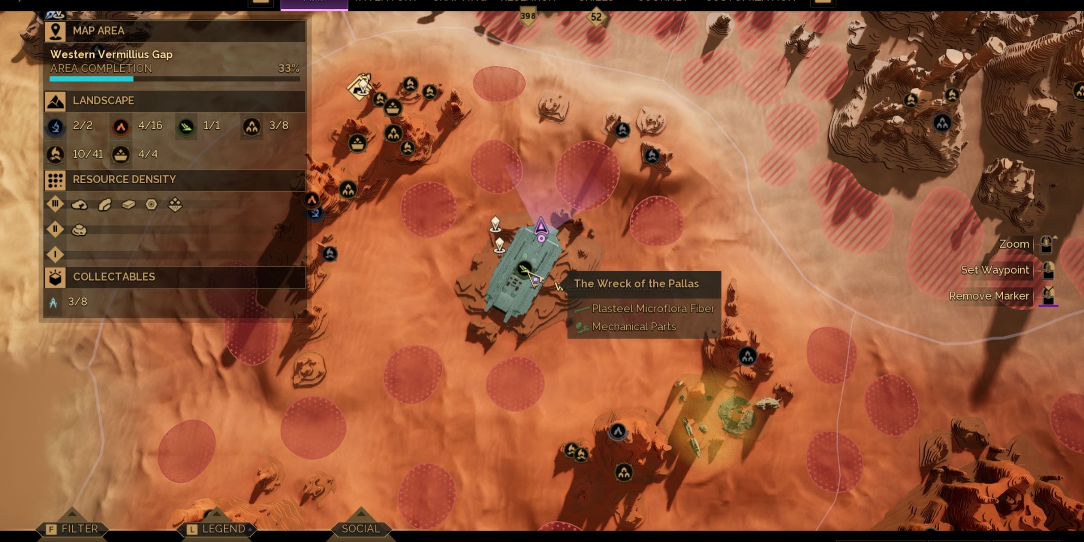 The wreck of the Pallas unique schematic breast when watching Dune
