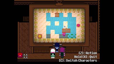 third step deltarune bridge puzzle