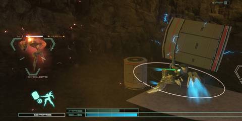 Throwing objects in Zone Of The Enders The 2nd Runner