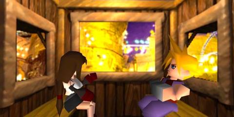 Tifa and Cloud at Gold Saucer in Final Fantasy 7 (2)