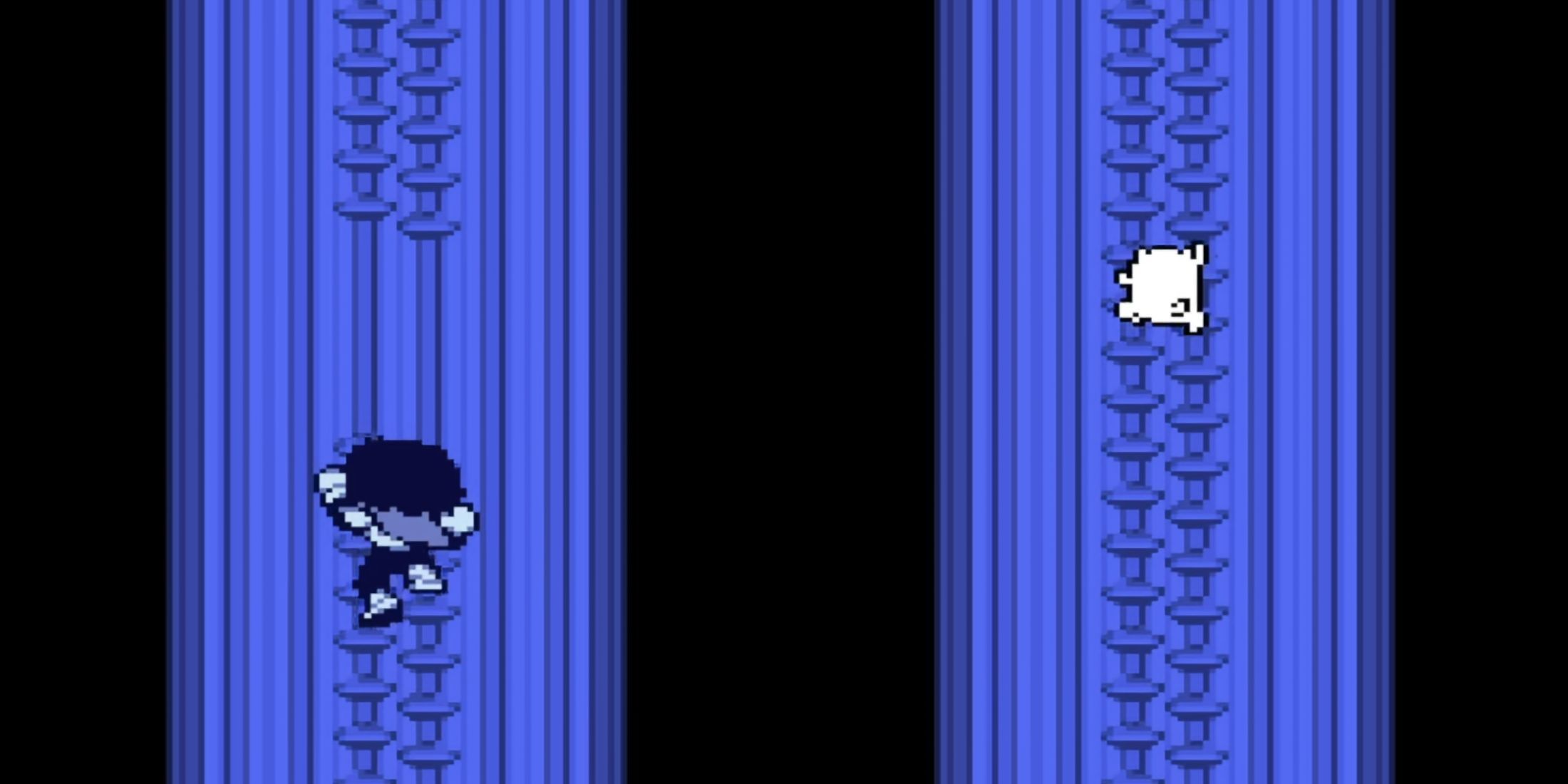 Deltarune's toby Dog Boss Minigame