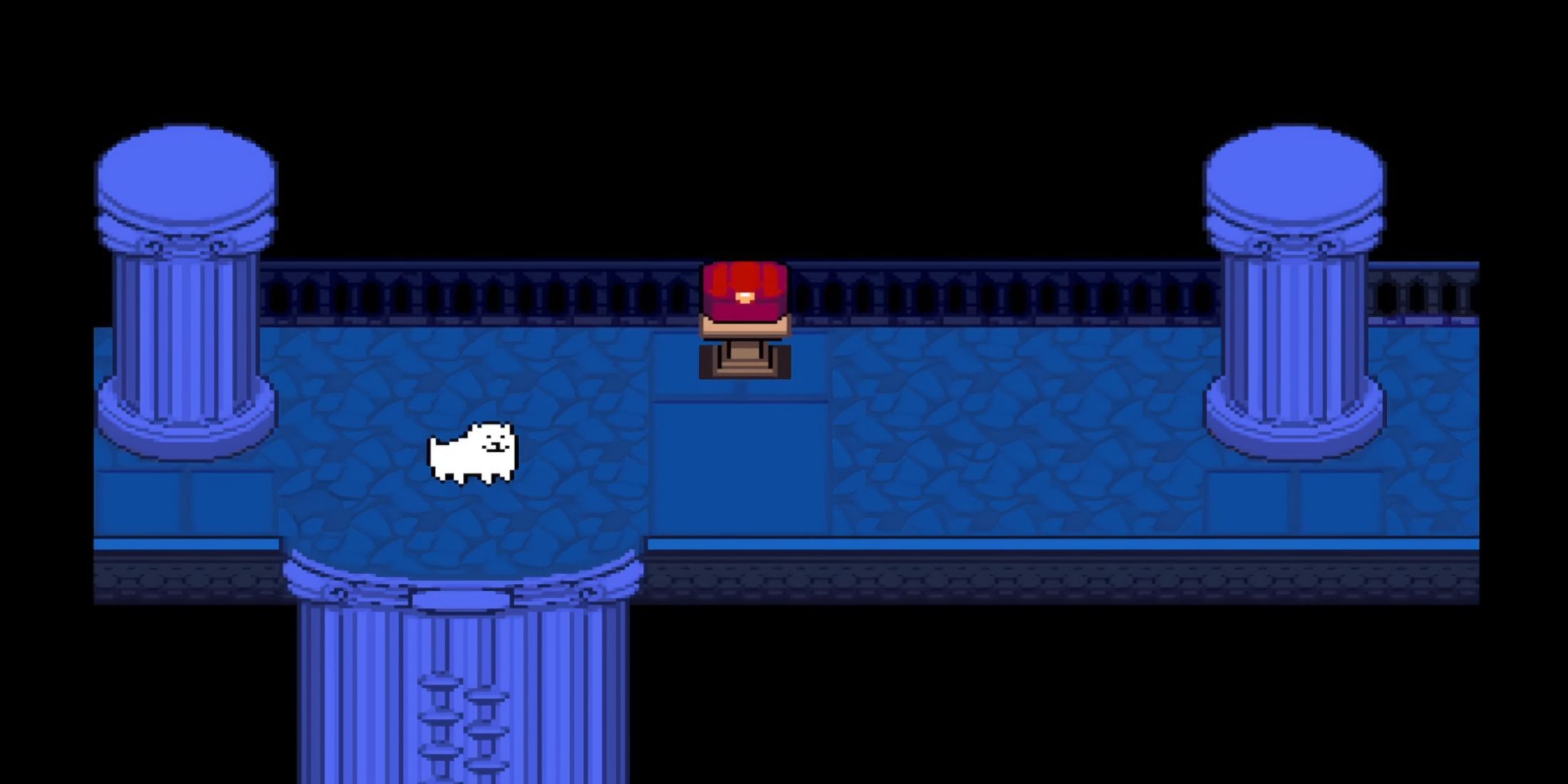 TOBY DOG BOSS is rewarded in Deltarune