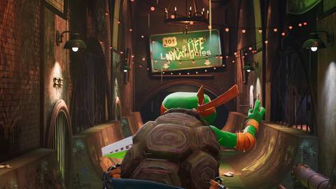 Tony Hawk Pro Skater 3+4 Teenage Mutant Ninja Turtle Michaelangelo Los Angeles Sewer-1