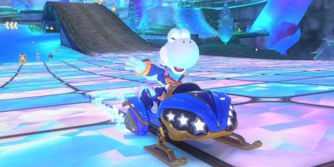 Yoshi in Mario Kart World