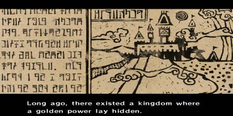 the opening cutscene from the wind waker