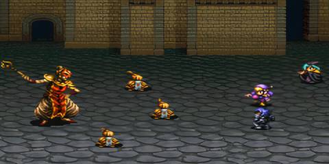 Battle gameplay Treasure of the Rudras