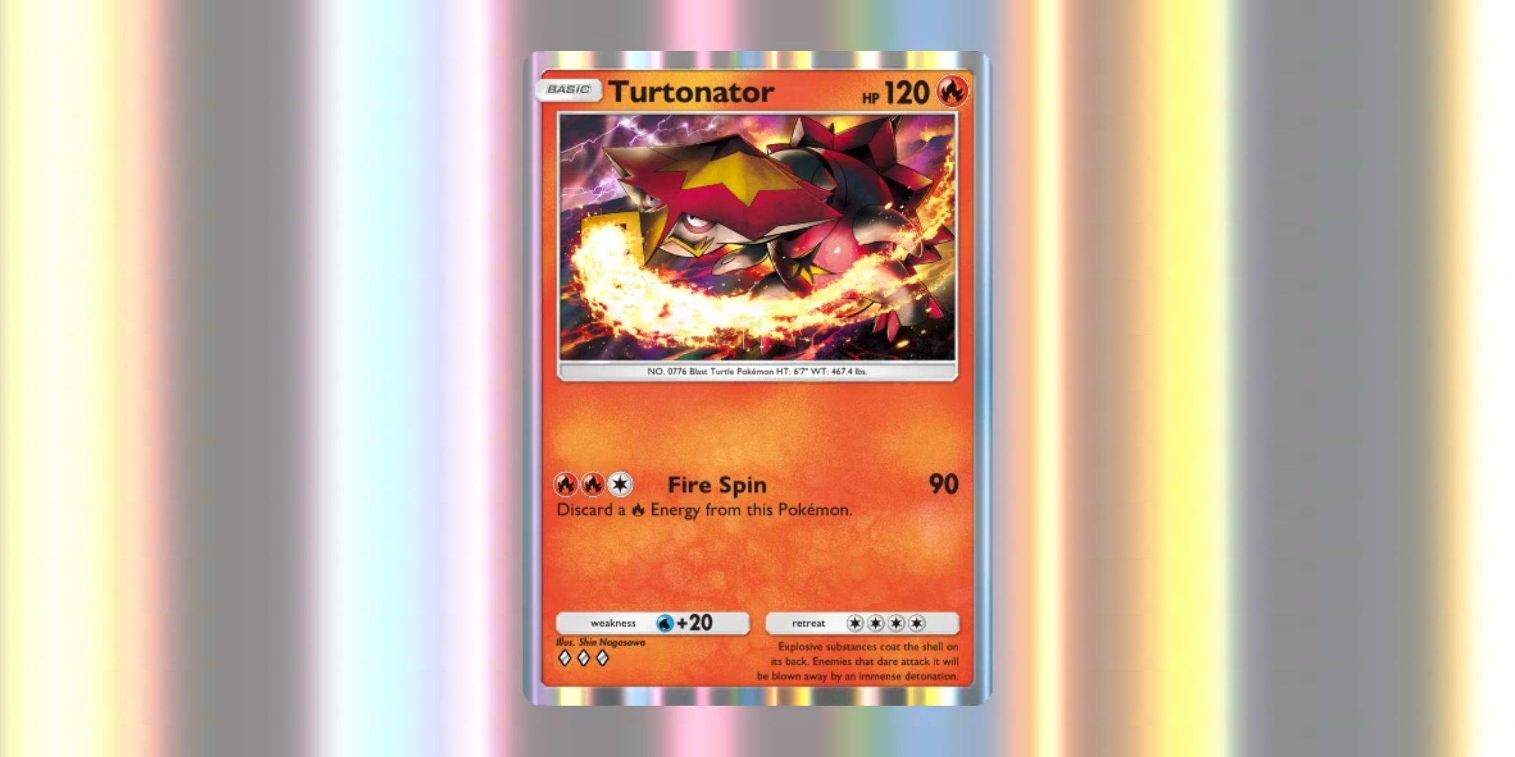 Flareon ex and Turtonator deck