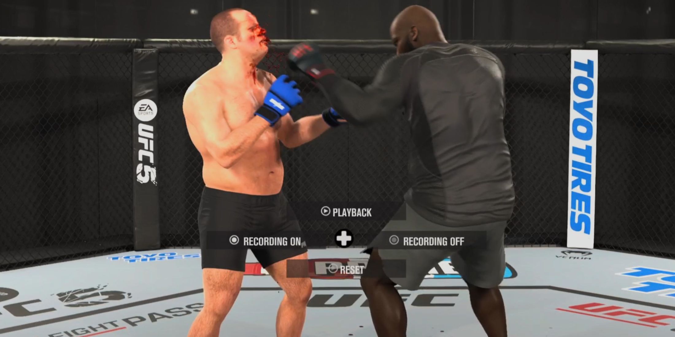 UFC 5 Derrick Lewis Lead jab