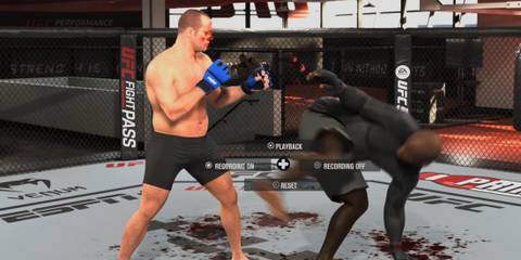 UFC 5 Derrick Lewis Spinning Wheel Kick faster version