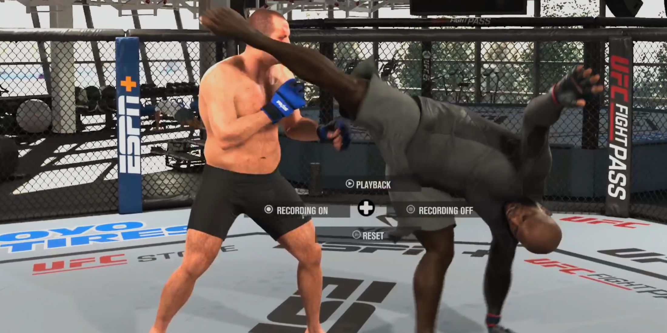 UFC 5 Derrick Lewis Spinning Wheel Kick