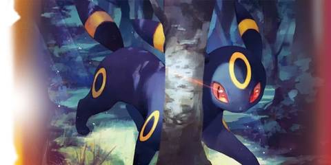 umbreon's three-diamon illustration in pokemon tcg pocket.