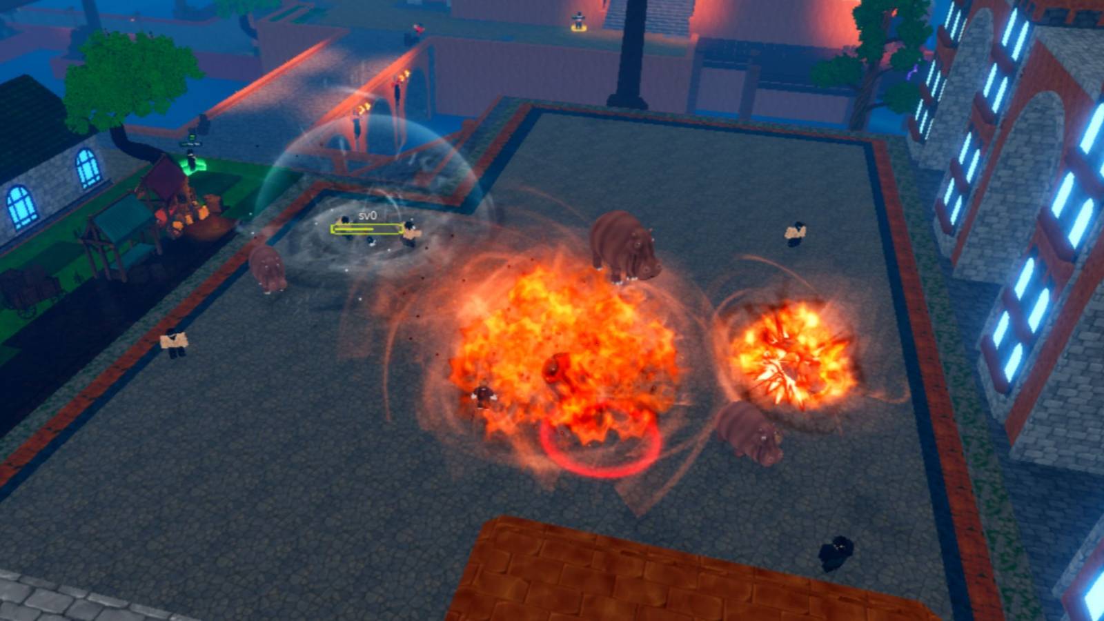 Universal Piece explosions