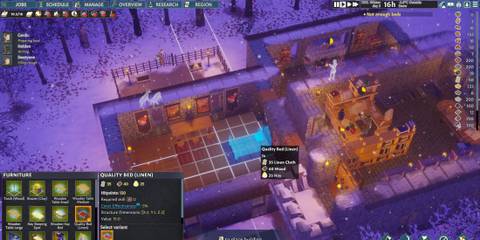 Placing furniture in Going Medieval