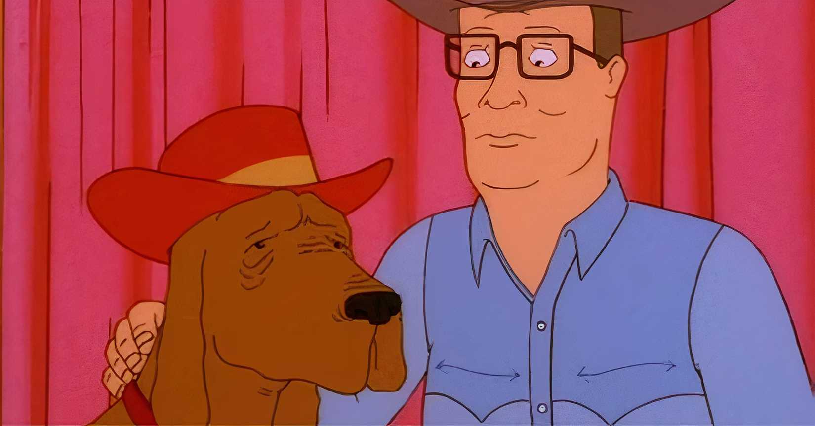 Ladybird and Hank in King of the Hill