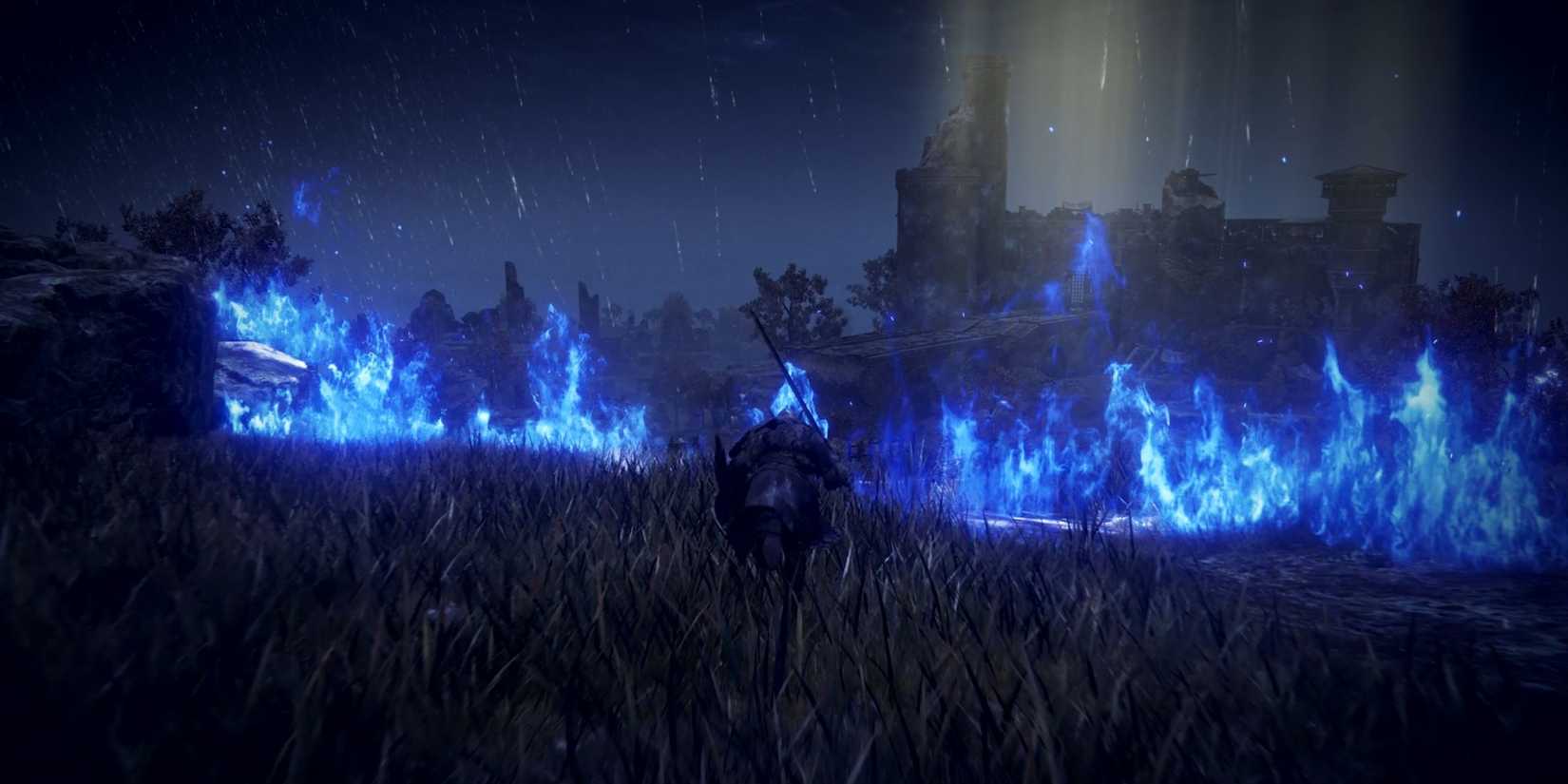 A player running toward the border in Elden Ring Nightreign