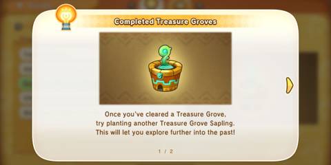 The Treasure Grove tutorial in Fantasy Life I: The Girl Who Steals Time