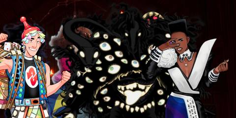 Nightmare with other characters in Date Everything