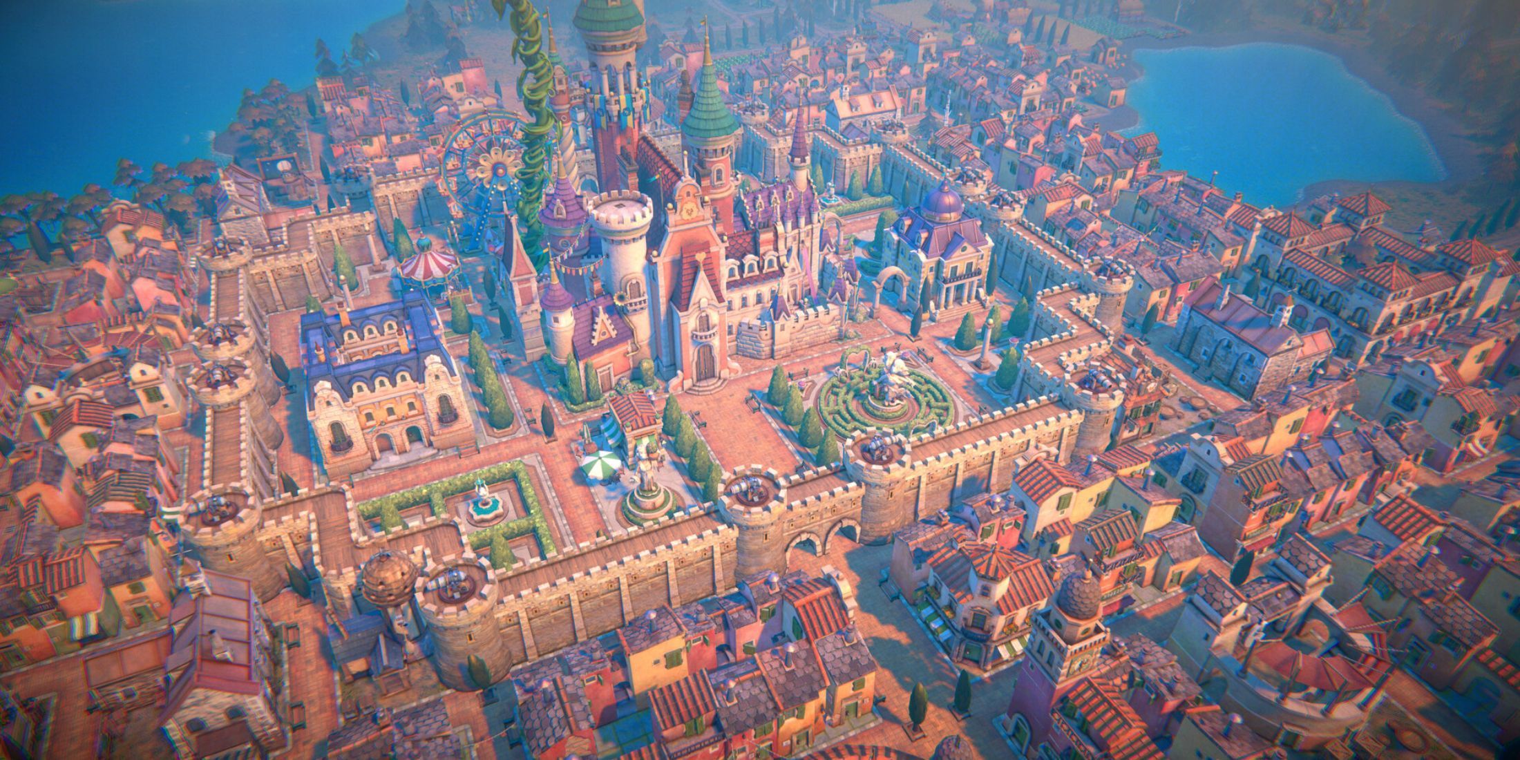 A large city in Fabledom