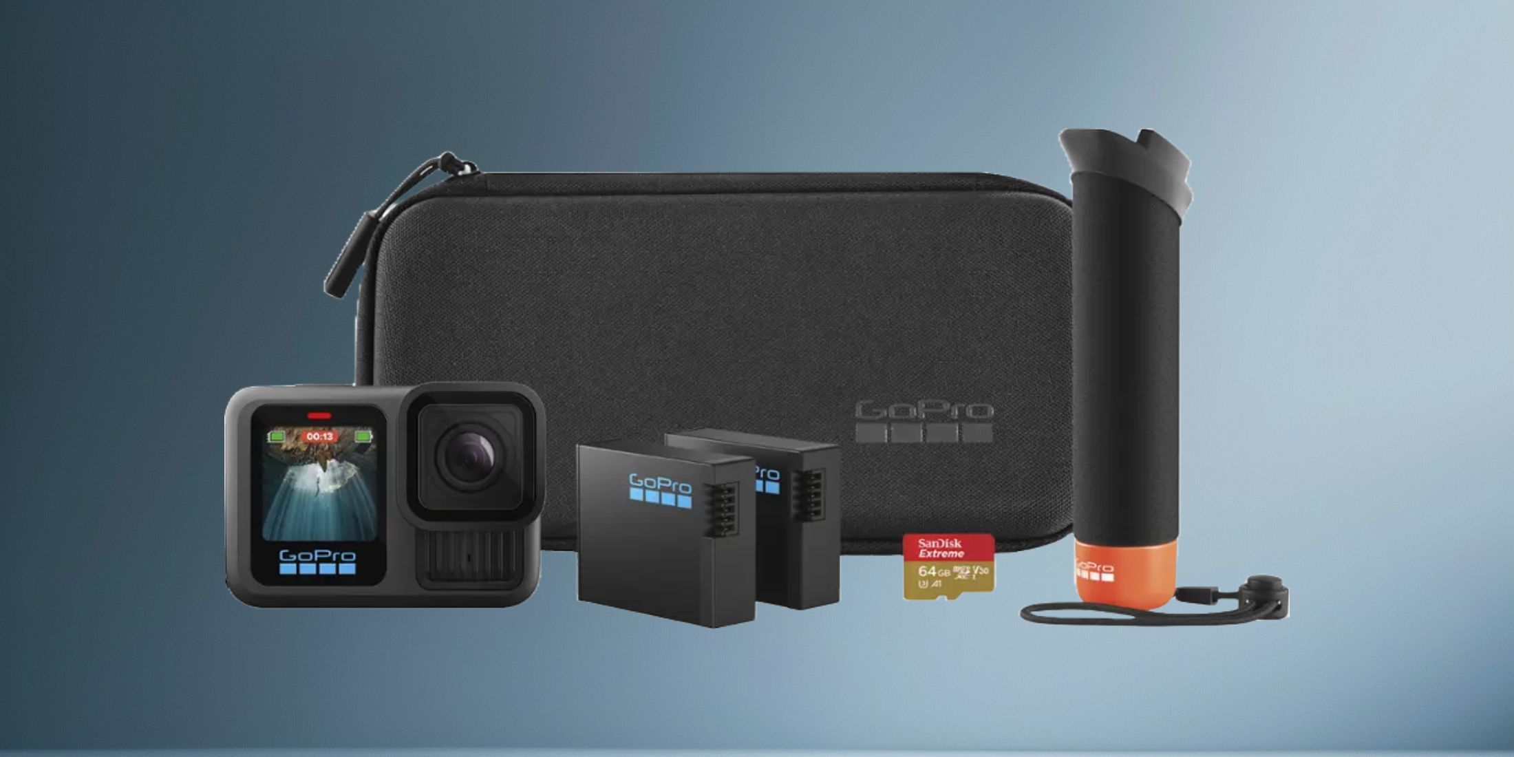 Image of the Hero13 bundle on a grey background.