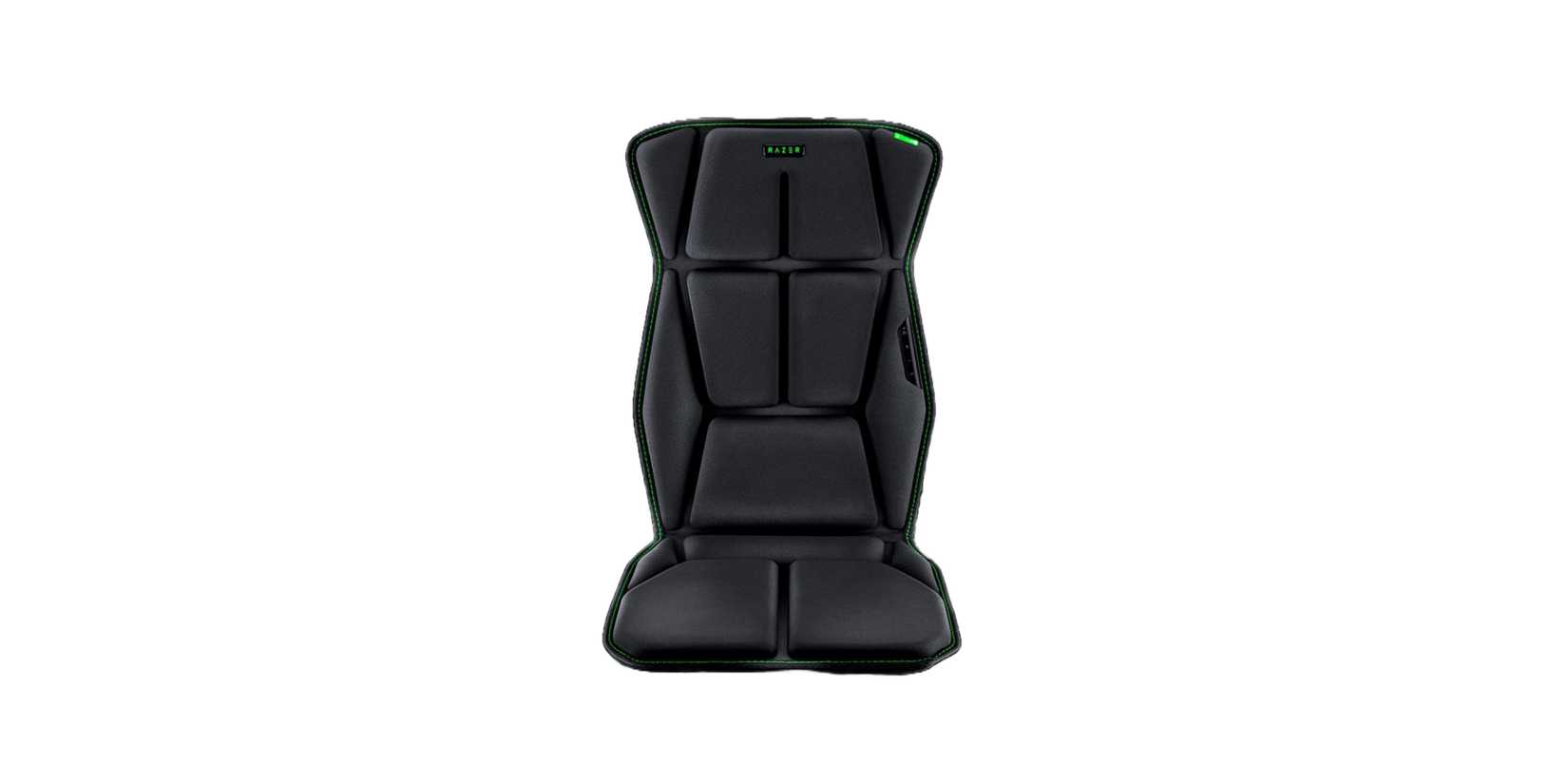 Image of Razer Freyja Haptic Gaming Cushion on a white background.