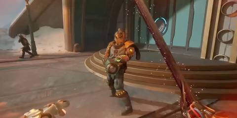 Using a dance sword in The Outer Worlds 2