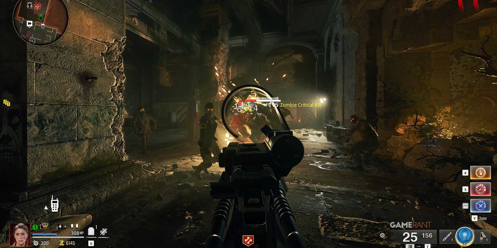 using Shatter Blast in Black Ops 6 Zombies