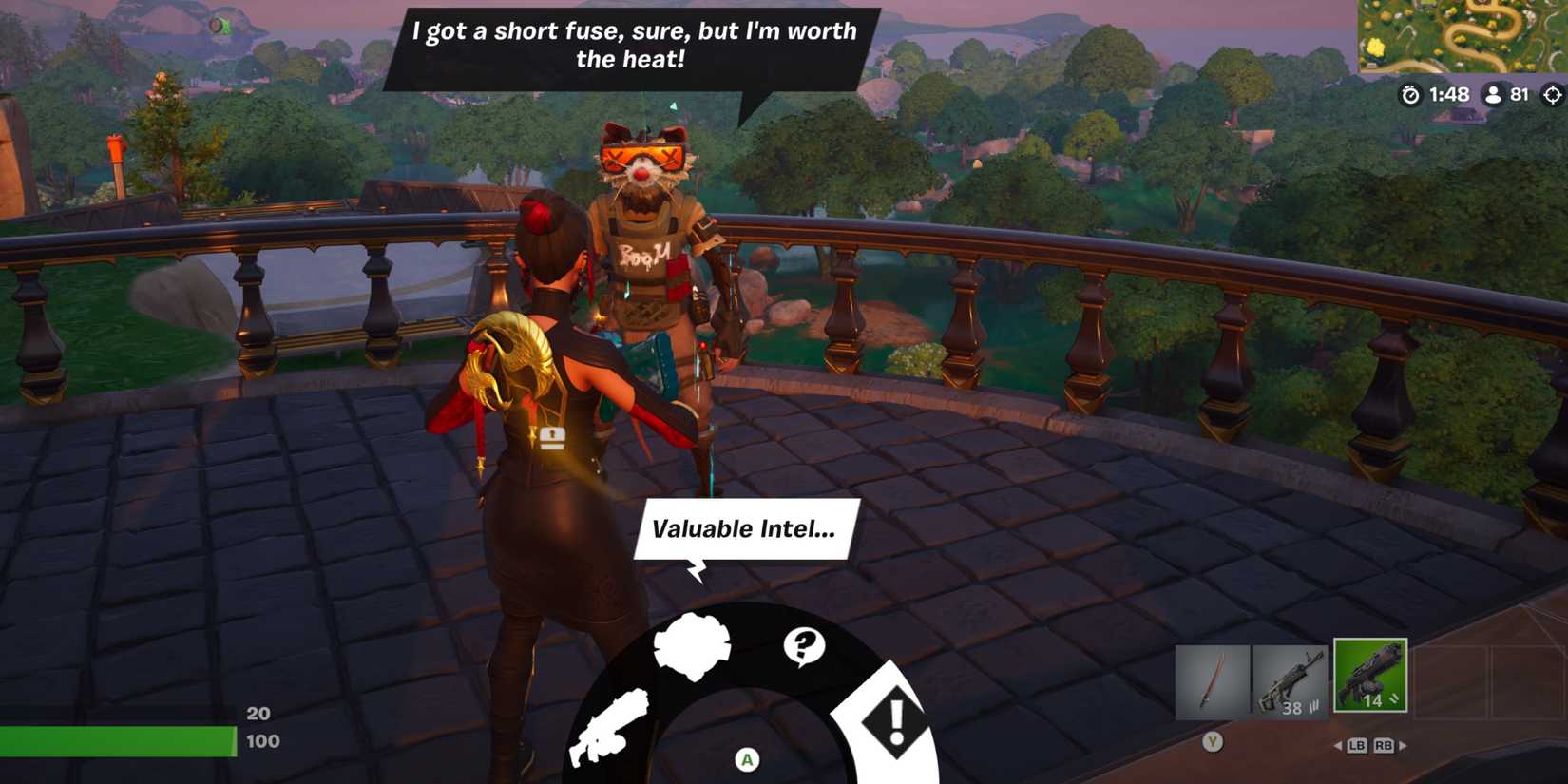 valuable intel fortnite