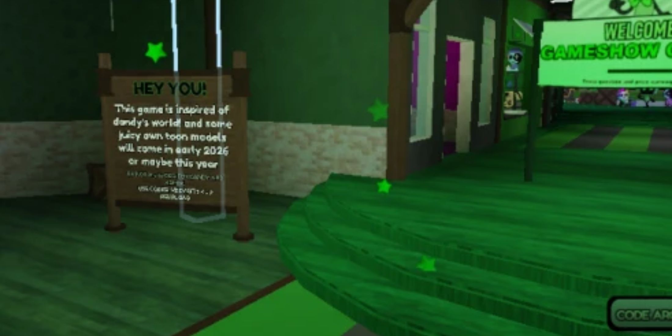 Vee's World map