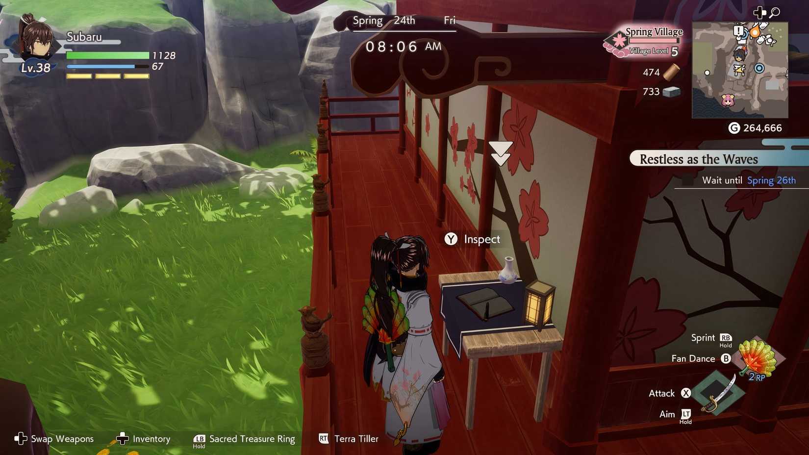 village ledger in rune factory guardians of azuma