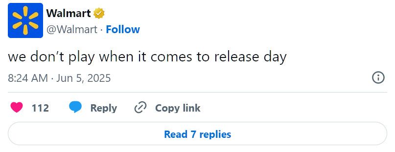 walmart-release-date-tweet