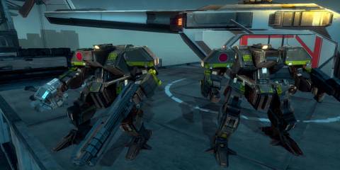 Wanzers in Front Mission 3 Remake