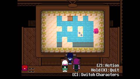 water bridge puzzle solution deltarune chapter 3