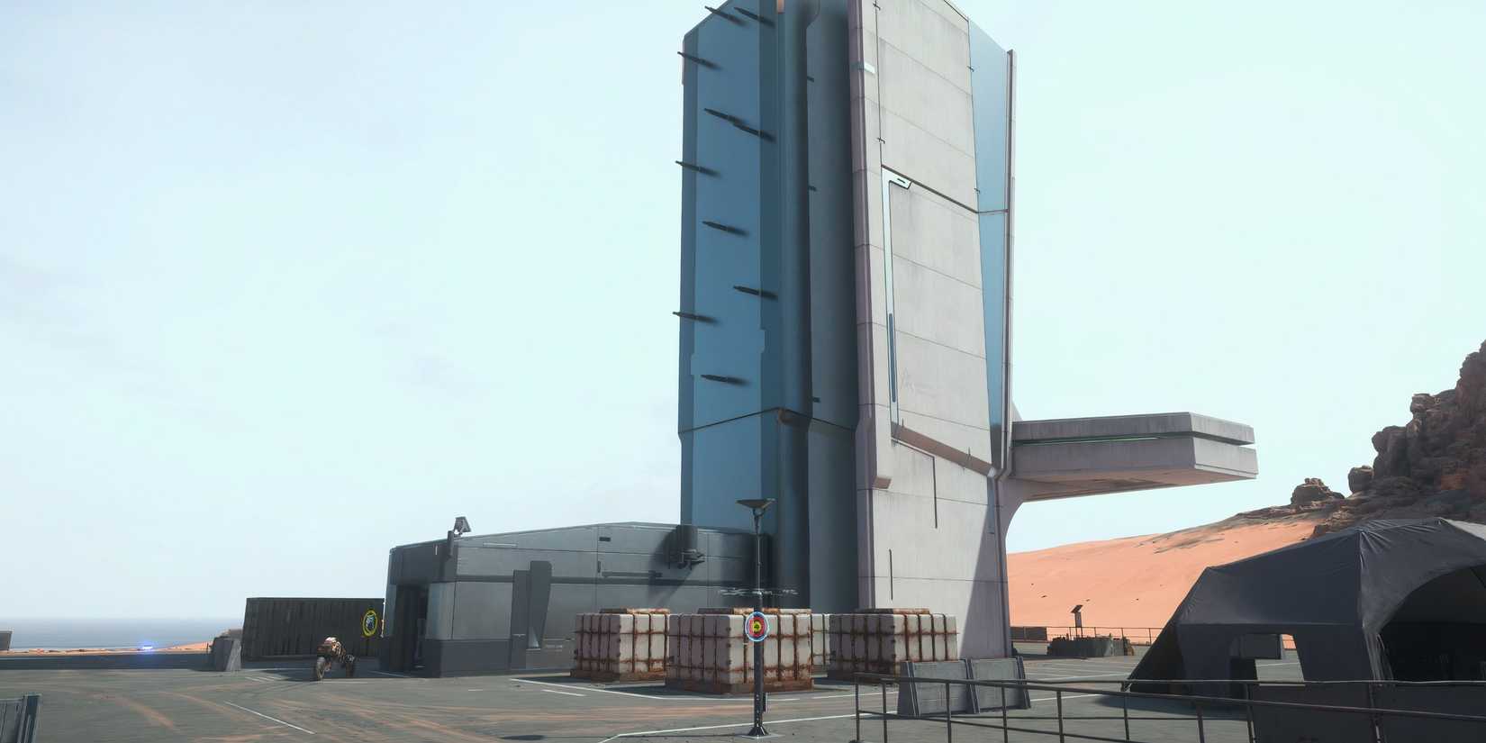 Western Environmental Observatory in Death Stranding 2 On the Beach