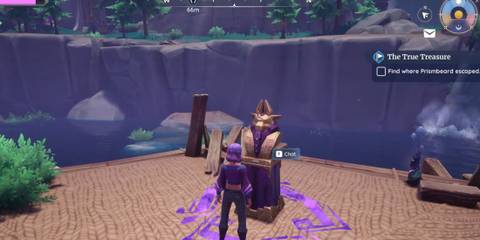 Where Prismbeard escaped location in Palia's The True Treasure quest