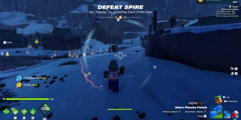 where to find a Spire in LEGO Fortnite Expeditions