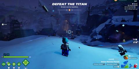 where to find a Titan in LEGO Fortnite Expeditions