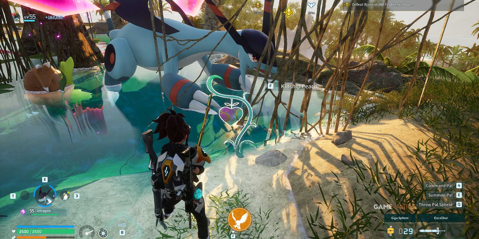 where to find the Kinship Peach in Palworld-1