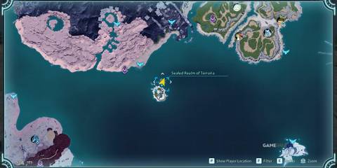 where to find the Sealed Realm of Terraria in Palworld - 2 