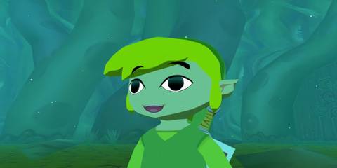 link siling in a boss room