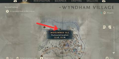 Wicked Isle DLC starting and boatman map location in Atomfall